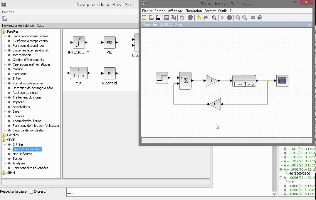Schema electrique scilab