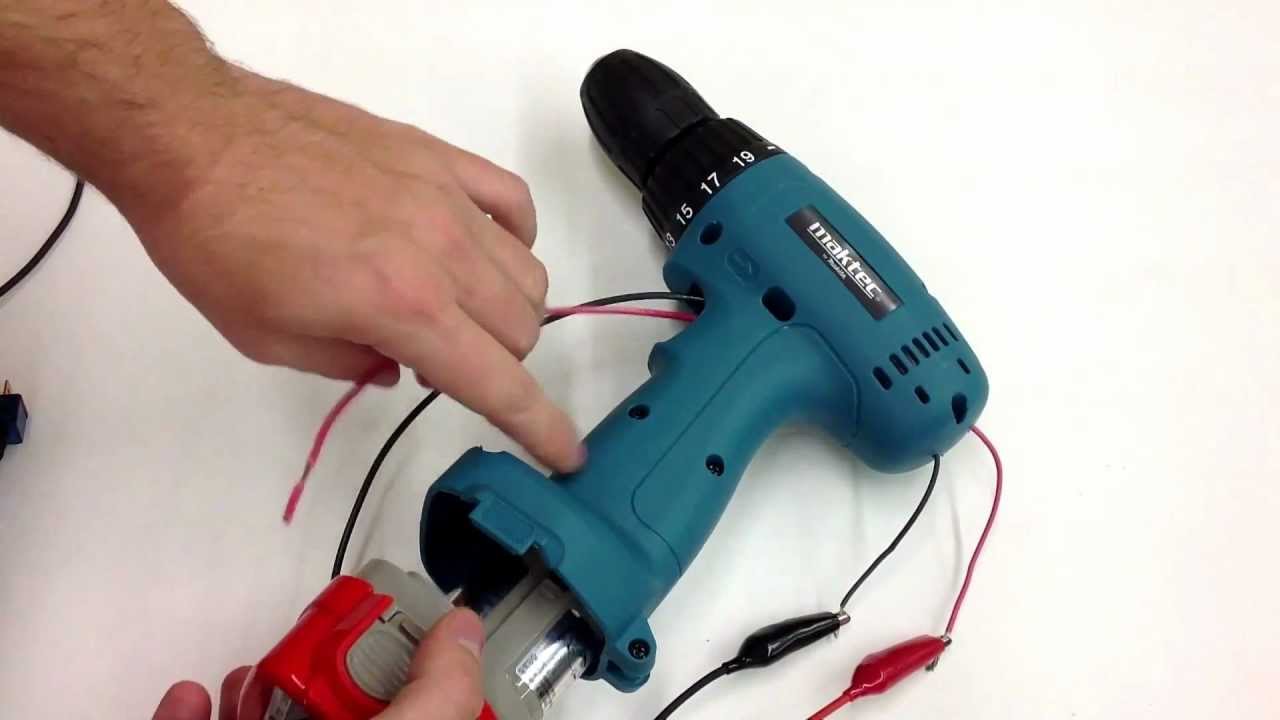 Schema electrique perceuse makita