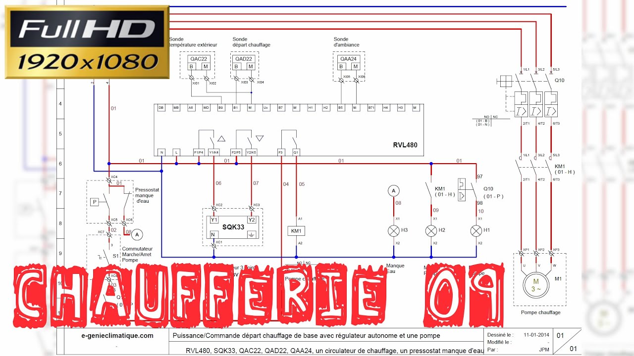 Schema electrique 3 voies