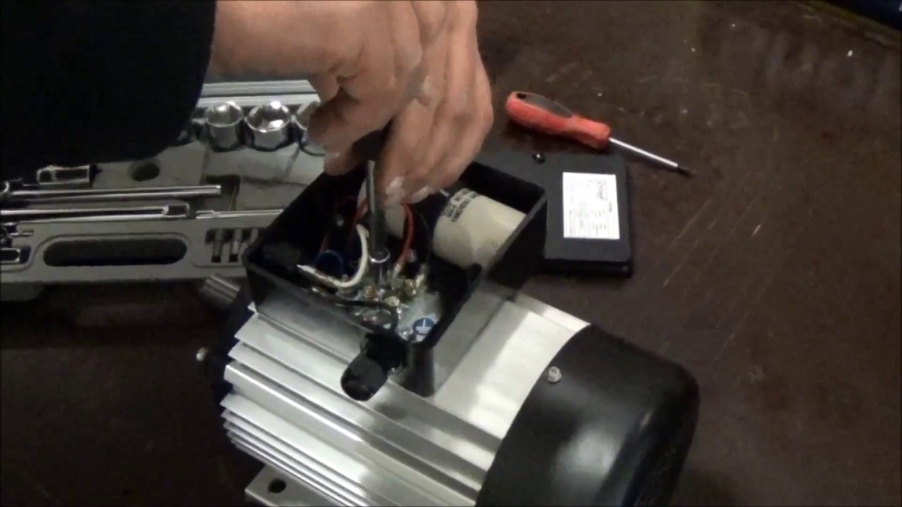 Schema branchement moteur electrique 220v