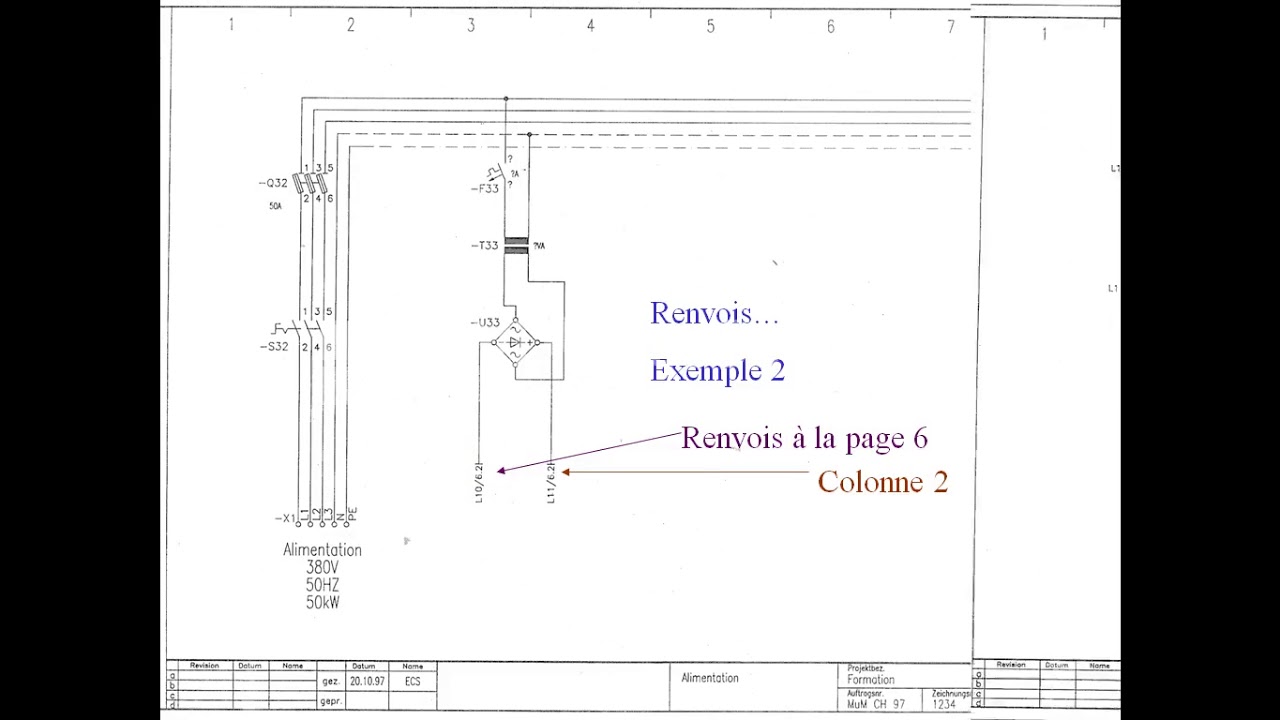 Schema electrique youtube