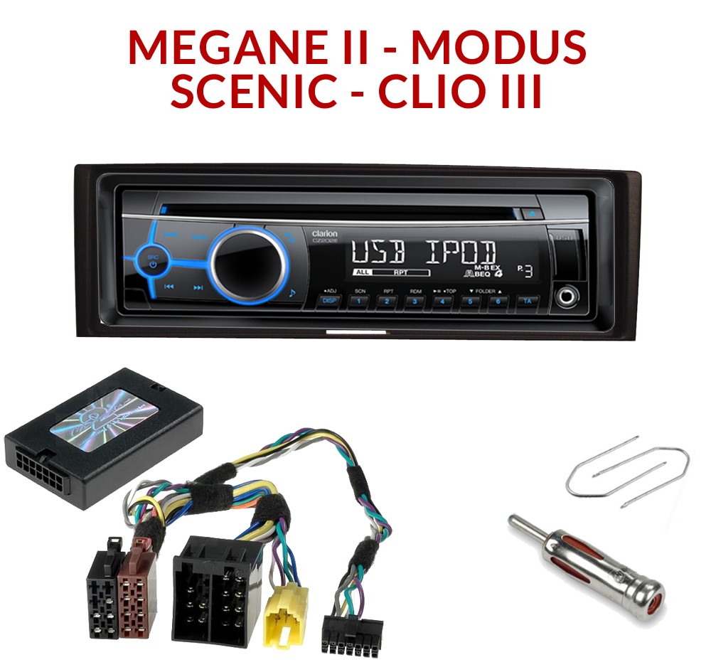Schema electrique autoradio megane 2