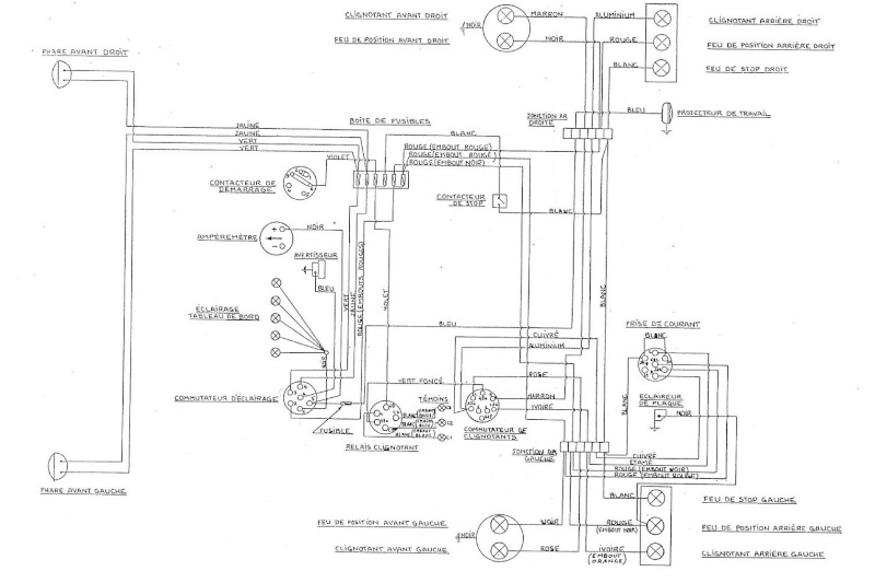Schema electrique tracteur massey ferguson 35