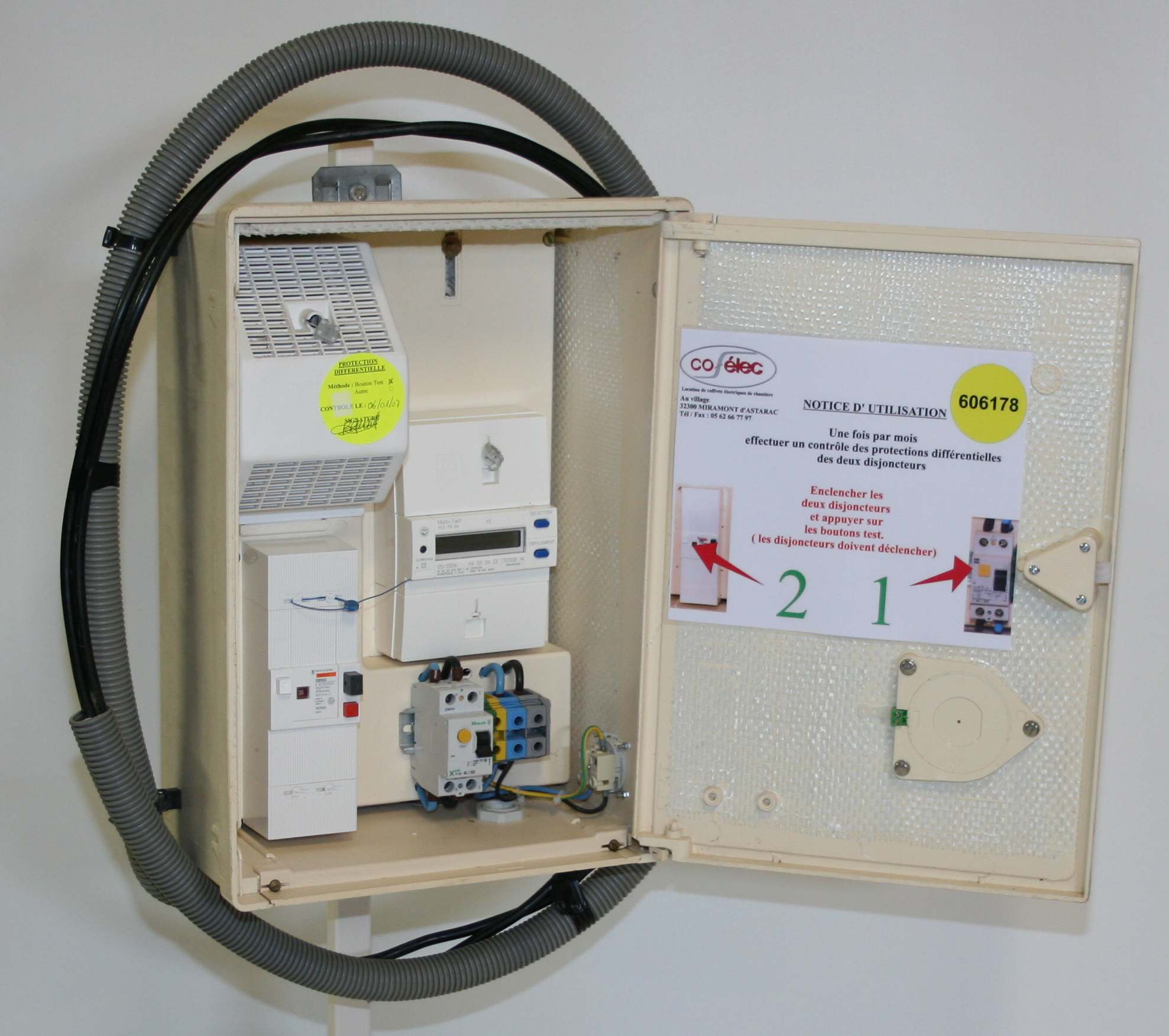 Norme rallonge électrique chantier