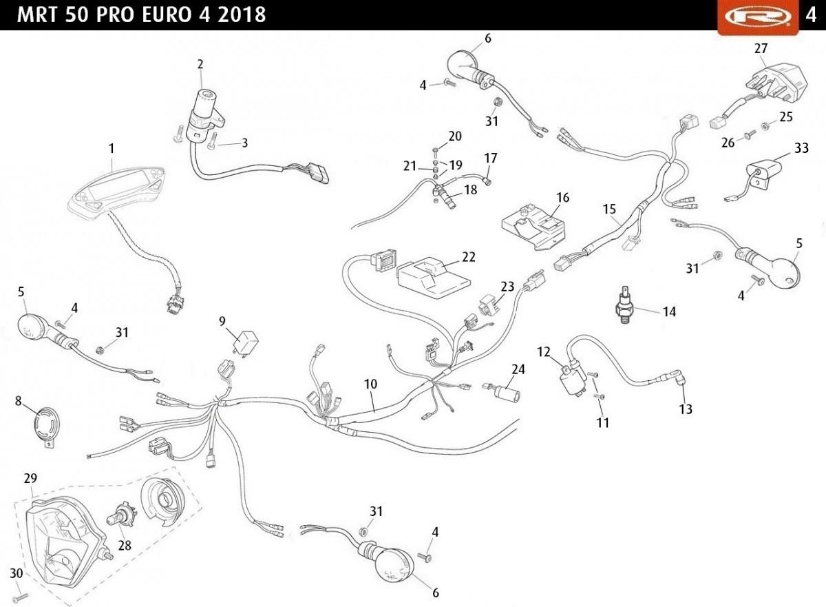 Schema electrique rieju rr