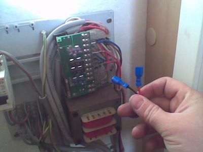 Schéma électrique porte de garage