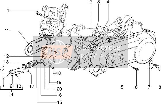 Schema electrique piaggio nrg mc2