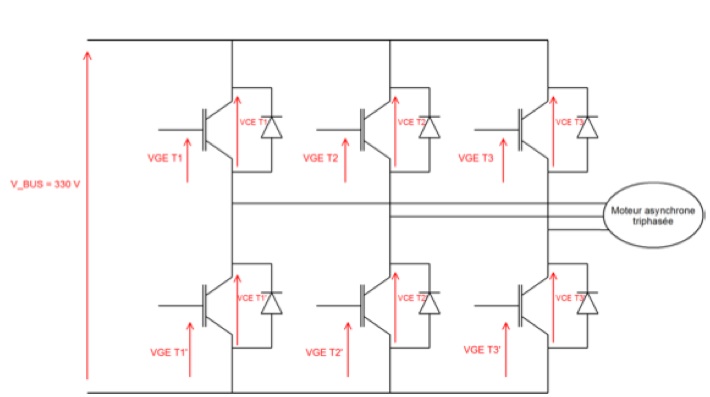 Schema electrique detaille d un onduleur