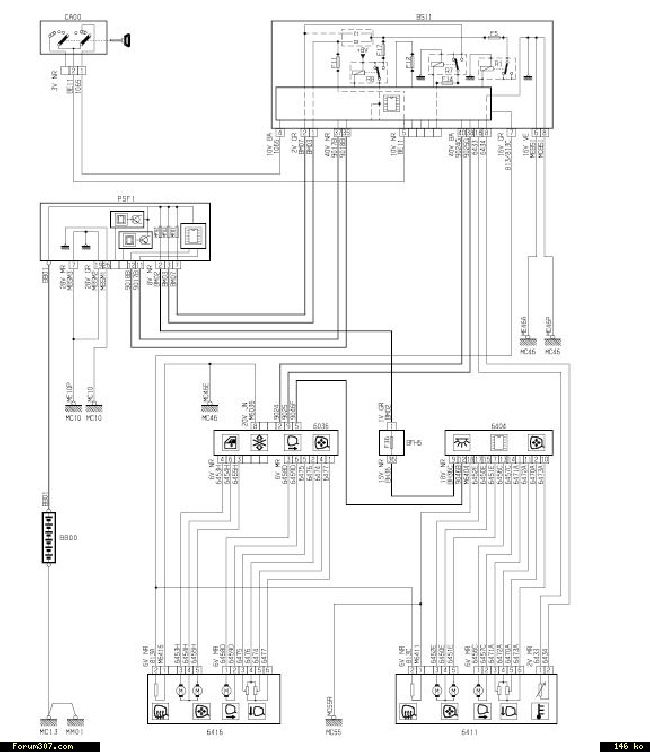 Schema electrique 1.6 hdi