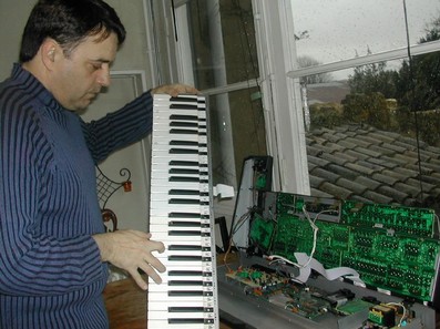 Schéma électrique synthétiseur