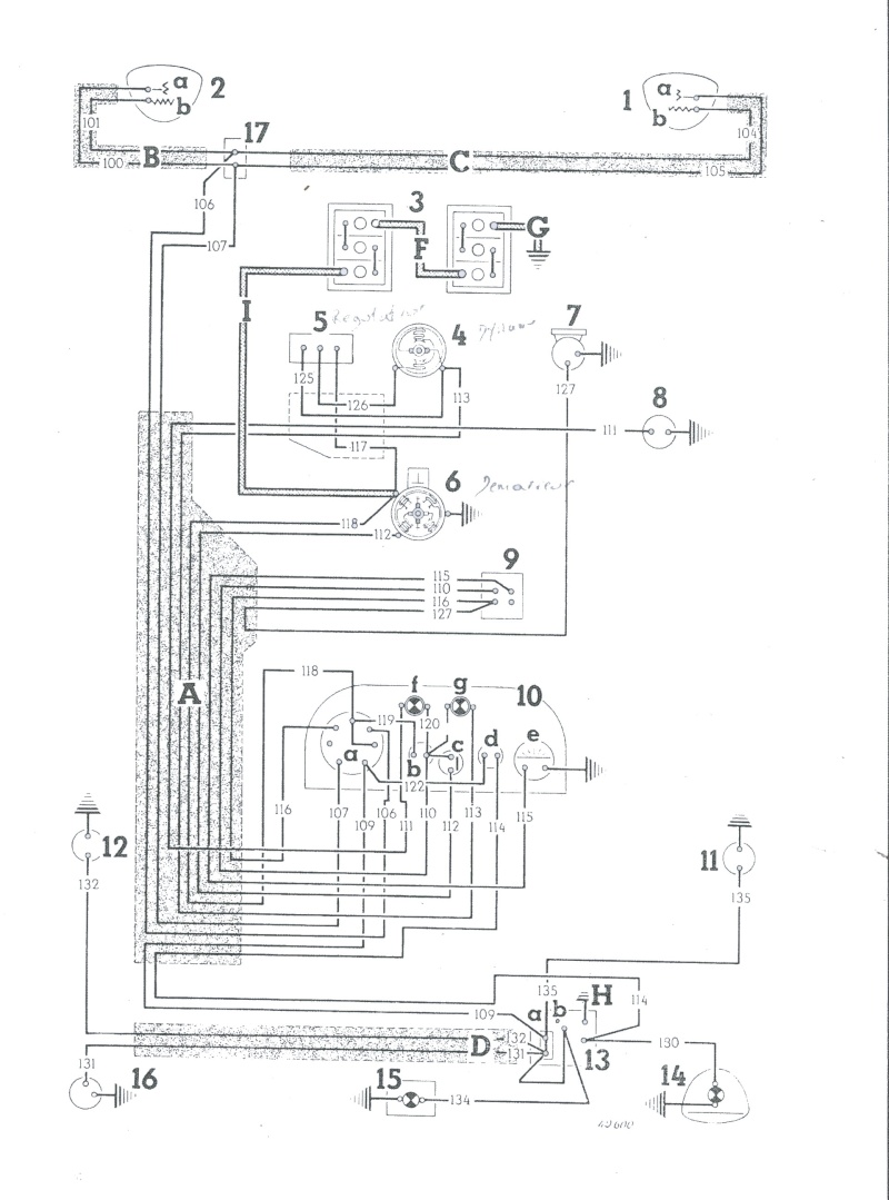 Schema electrique tracteur renault d35