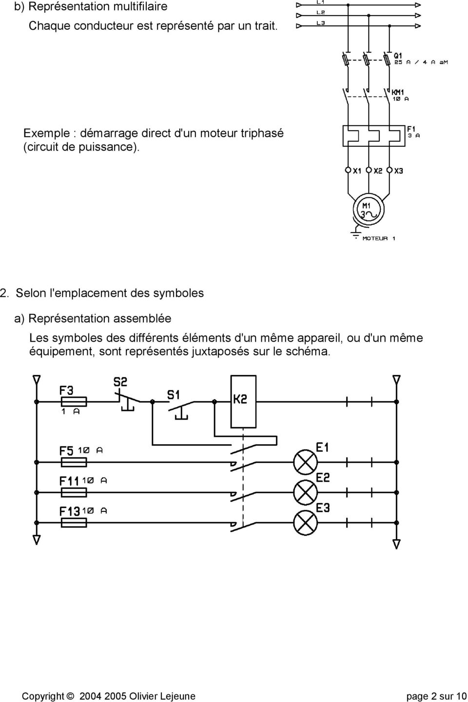 Schema electrique temporisation industriel