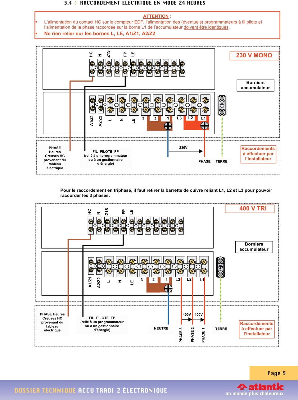 Accumulateur electrique schema