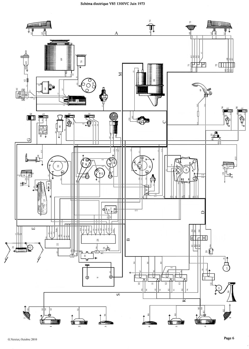 Schema electrique 900 cbr 94