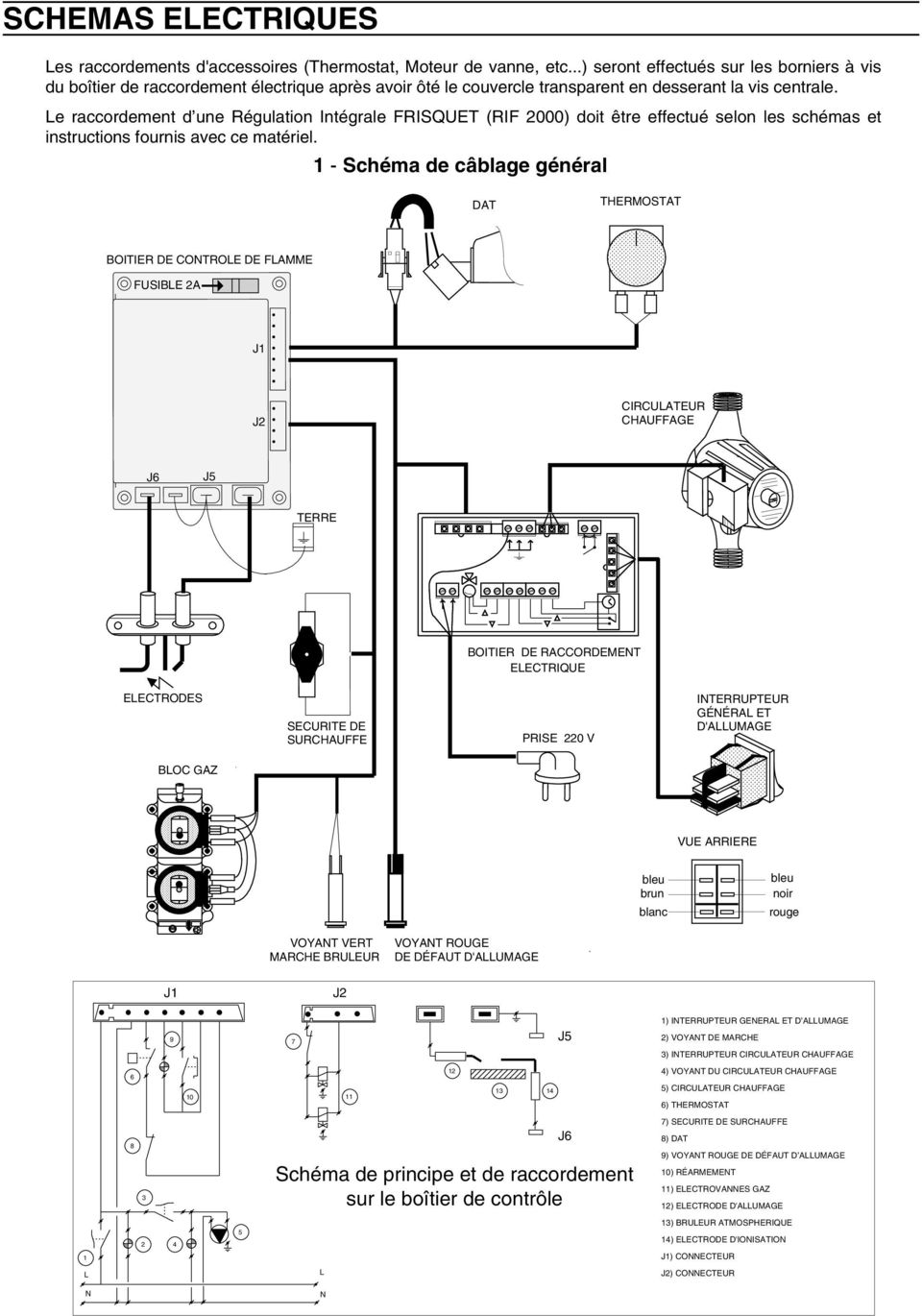 Frisquet hydroconfort schema electrique