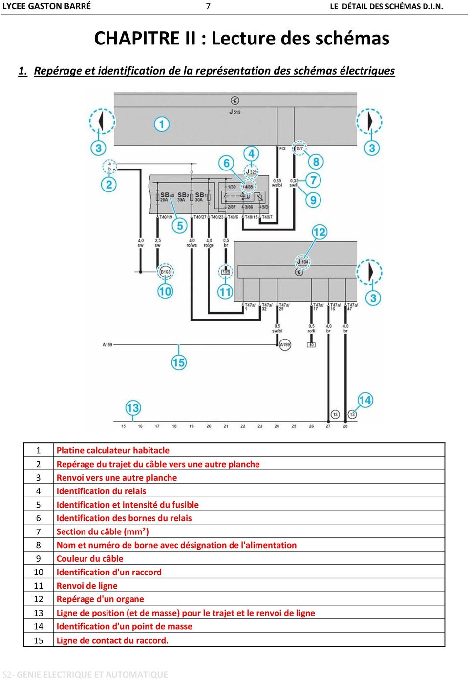 Schema electrique audi a4 b5 alternateur