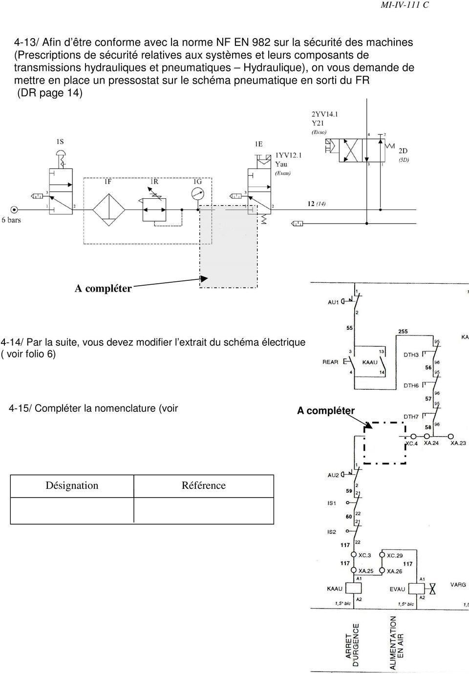 Schema electrique machine a pneu