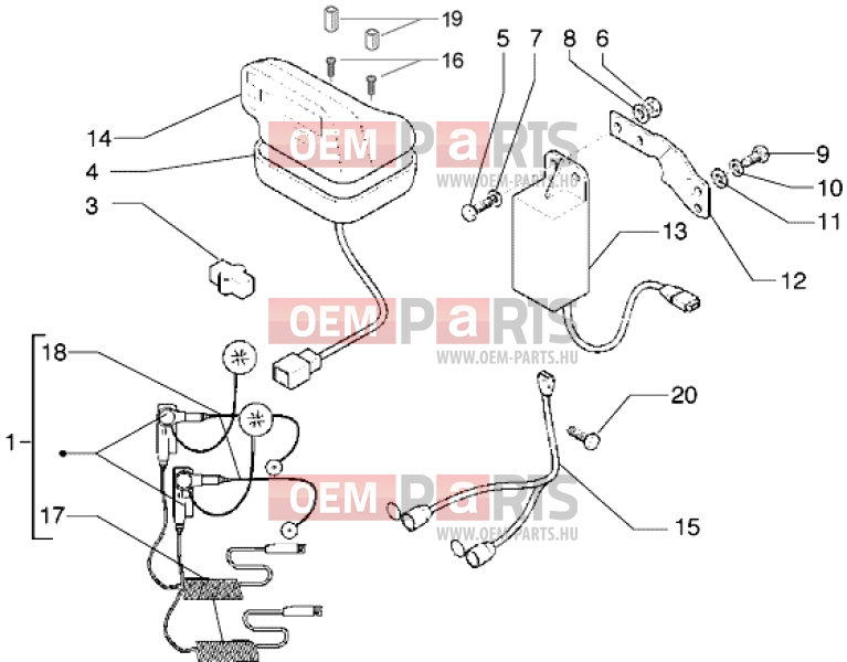 Piaggio 125 x9 evolution schema electrique