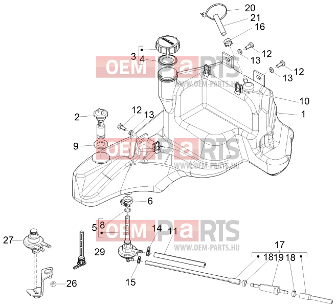 Schema electrique piaggio fly 50 2t