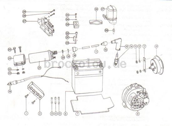 Schema electrique mz etz 125