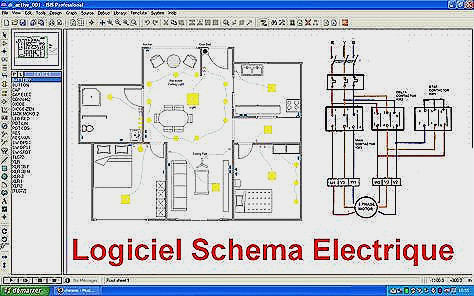 Logiciel pour schema electrique d'une maison