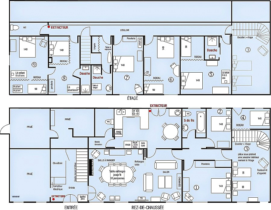Schema electrique maison plain pied