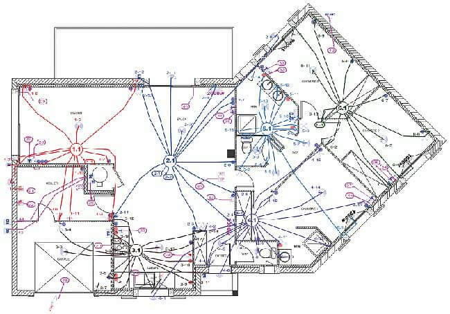 Schéma pieuvre électrique