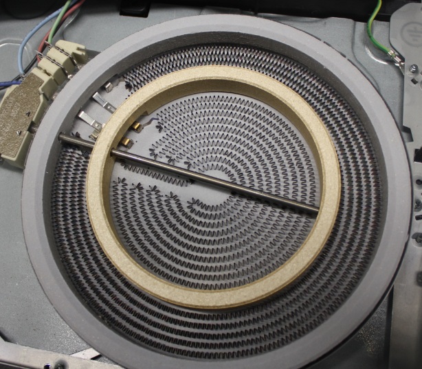 Schema electrique pour plaque de cuisson