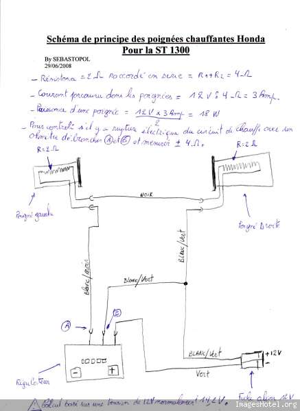 Schema electrique pan european st 1300