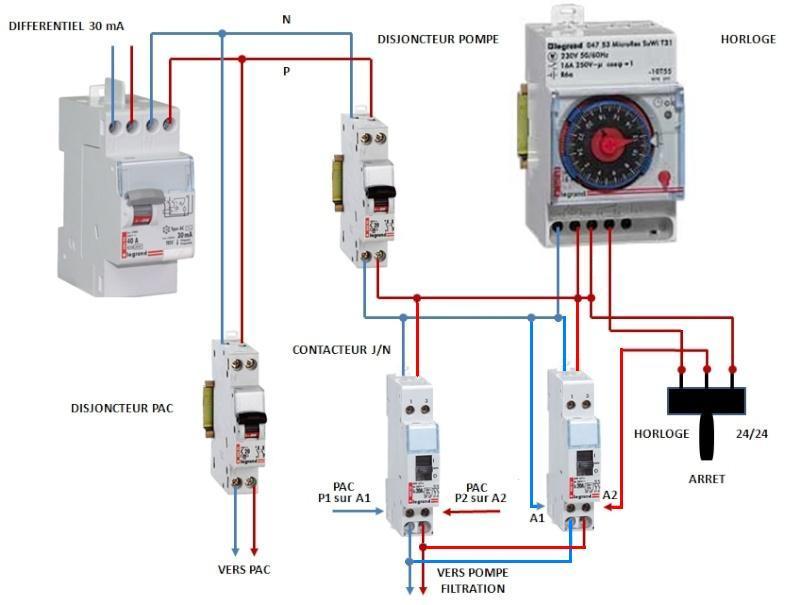Schema electrique pompe a chaleur atlantic