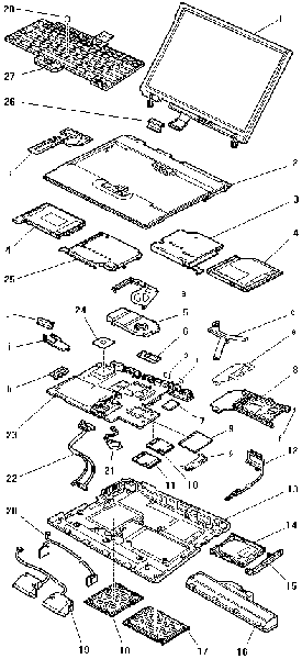 Schema electrique ordinateur portable