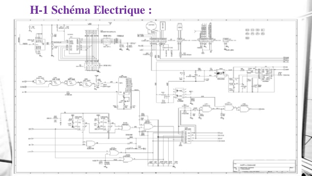 Schema electrique dans un garage