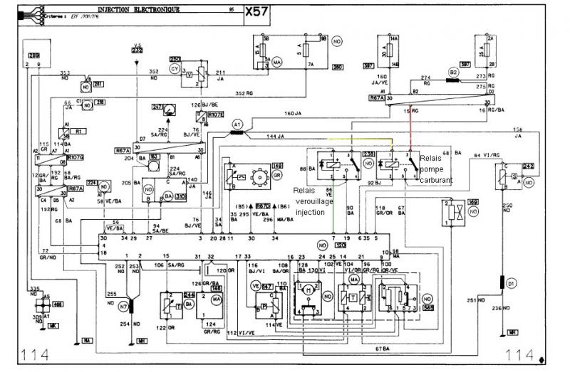 Schema electrique renault 4
