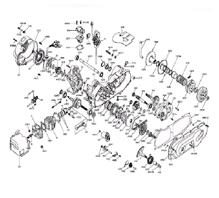 Schema electrique moteur minarelli am6