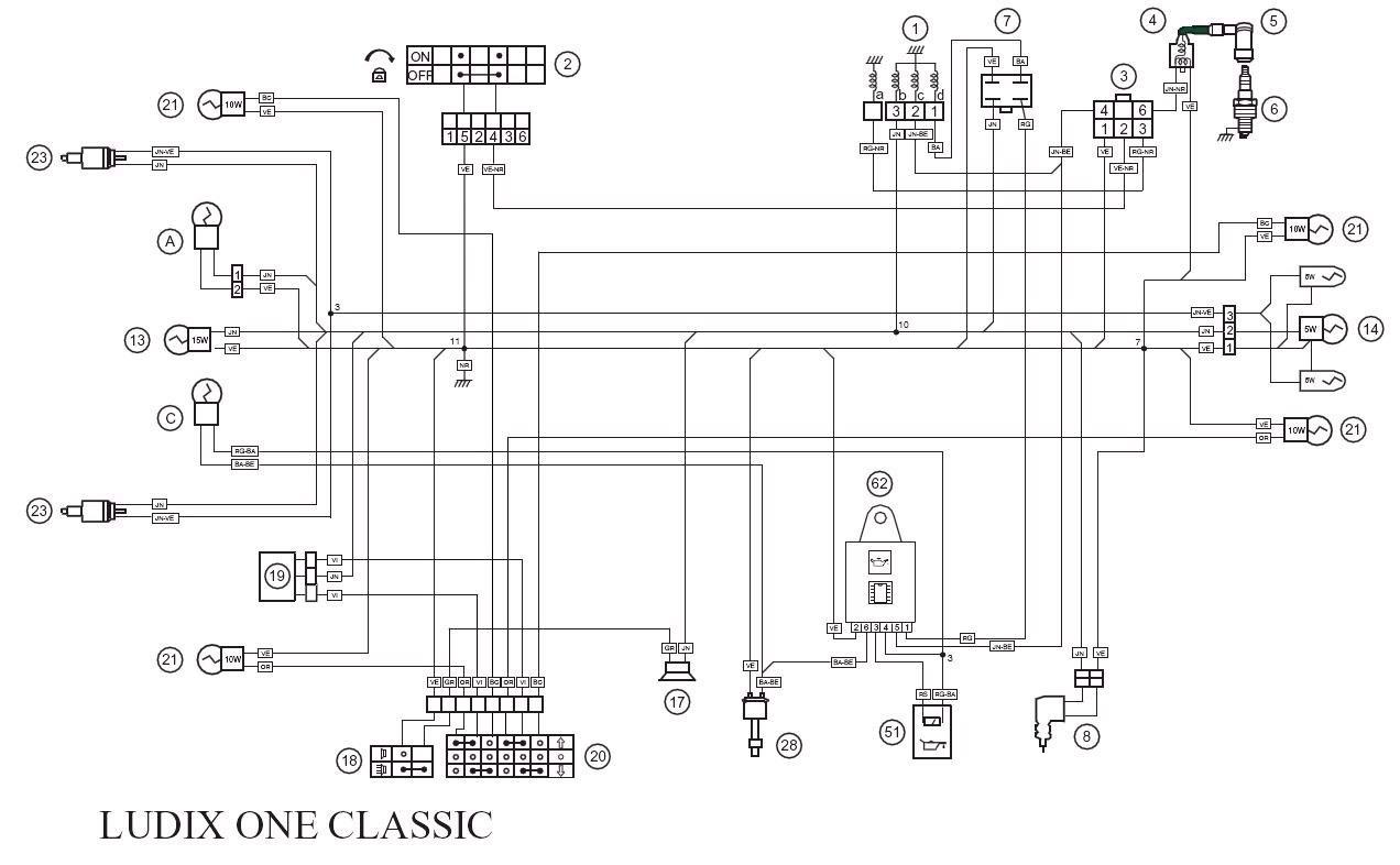 Schema electrique quad nitro