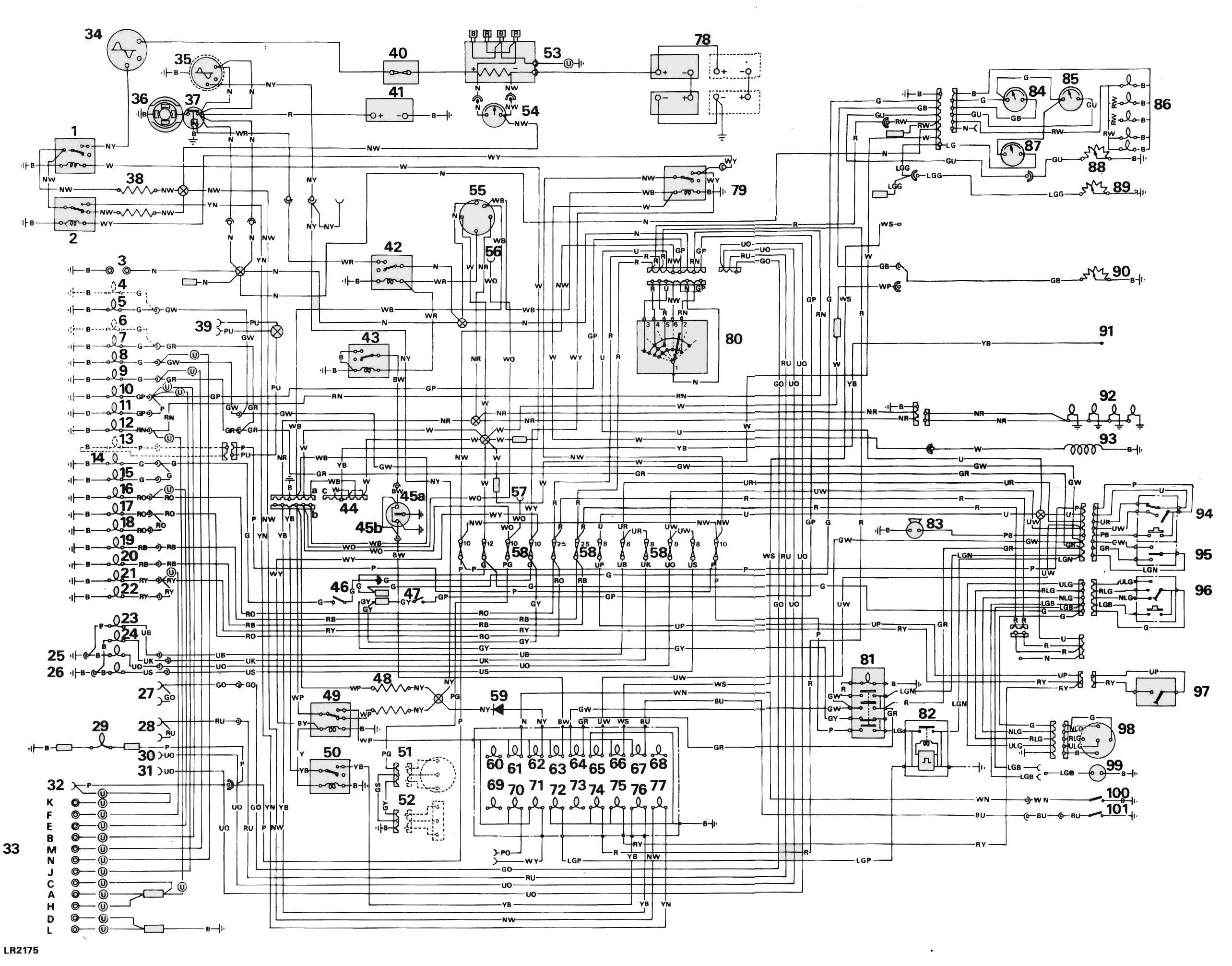 Schema electrique consuel