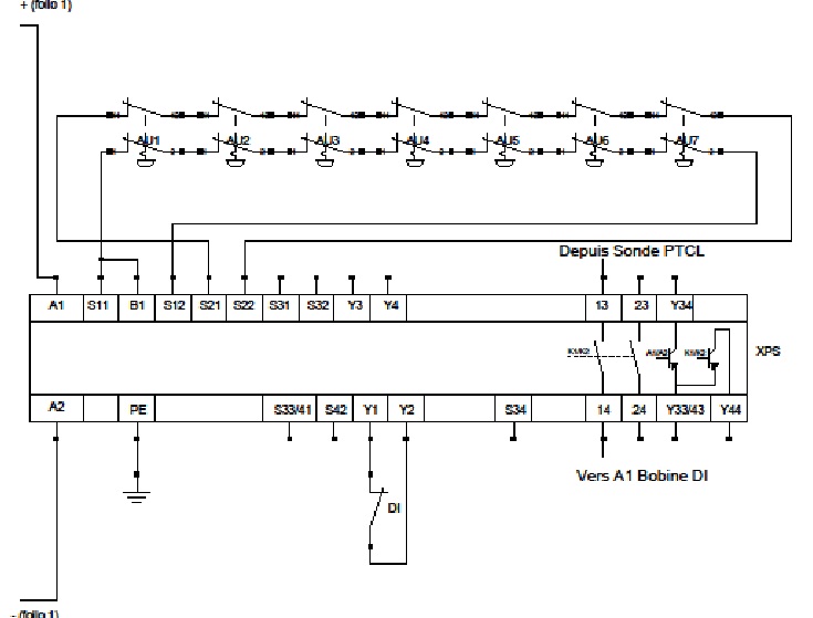 Schema raccordement moteur electrique