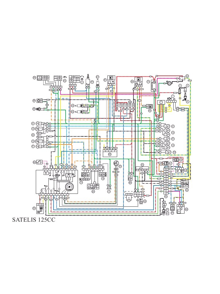 Schema electrique peugeot satelis