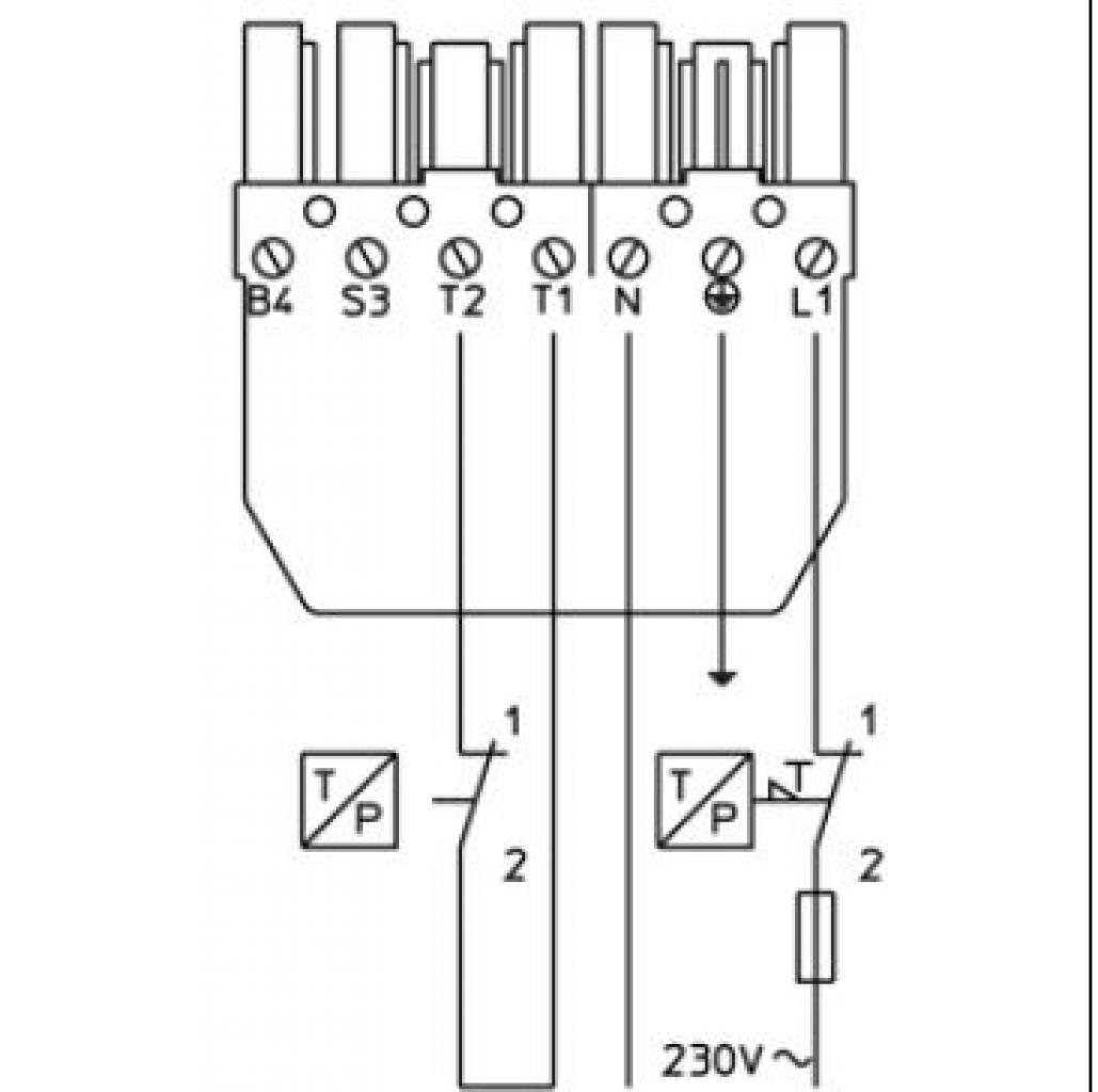 Schema branchement electrique bruleur fioul