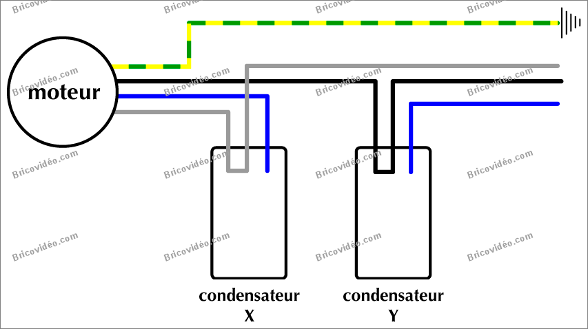 Schema electrique hotte cuisine