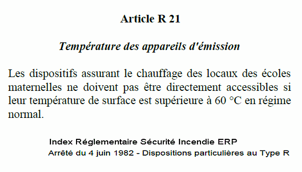 Norme électrique erp