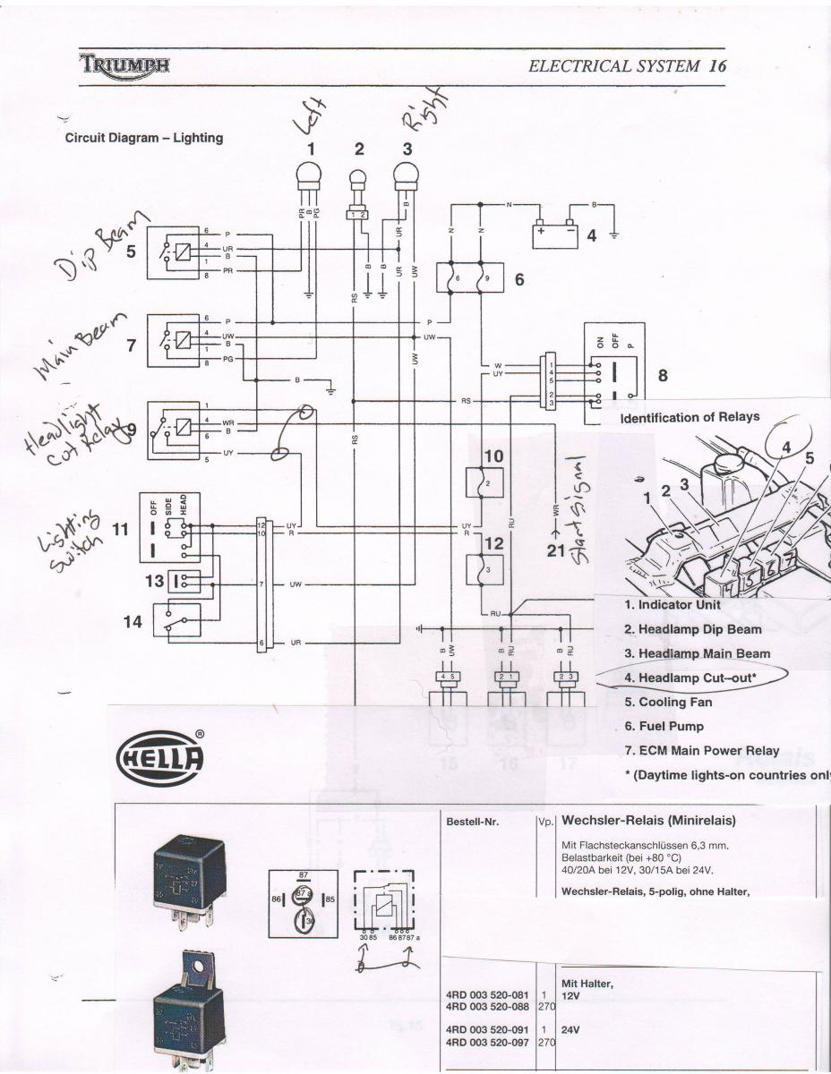 Schema electrique 955i
