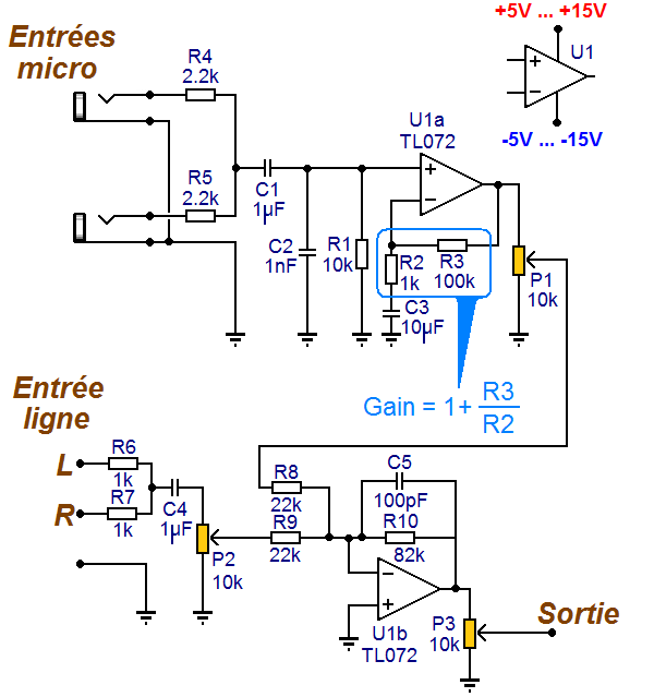 Schema electrique enceinte