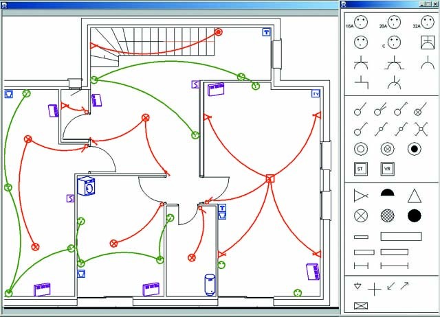 Schema electrique dessin