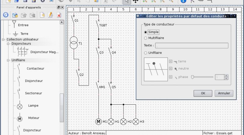 Logiciel de schema electrique en ligne