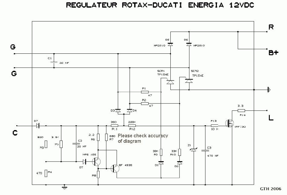 Schema electrique avion