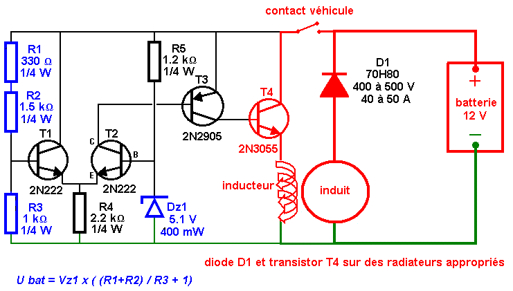 Different type de schema electrique