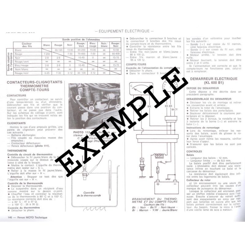 Schema electrique zrx 1100