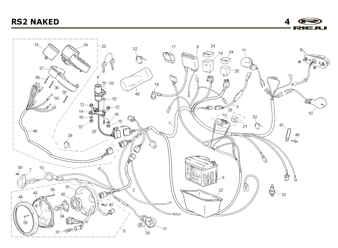 Schema electrique rieju 50cc