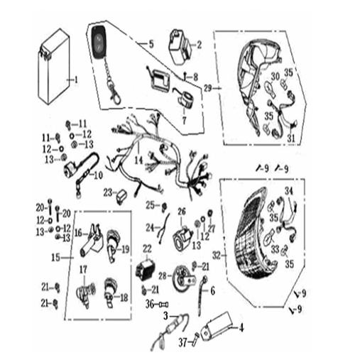 Schema electrique keeway